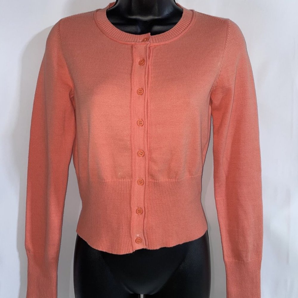 Cotton Club Women's Cardigan Sweater Buttons Size S